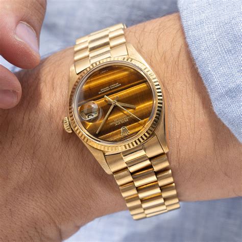 rolex accessoires kopen|Rolex tiger eye dial.